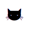 Negative Kitty Logo