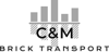 C & M Brick Transport Logo