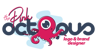 the pink octopus Logo
