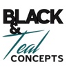 Black & Teal Concepts Logo