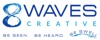8 Waves Creative Logo