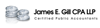 James E. Gill, CPA, LLP Logo