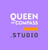 Queen of Compass Studio Logo