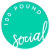 100 Pound Social Logo