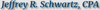 JEFFREY R. SCHWARTZ, CPA Logo