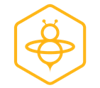 Orange Bees Logo