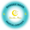 Bonnke Moon Digital Concept Logo