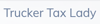 Trucker Tax Lady Logo