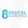 8 Digital Marketing Logo