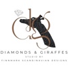 Diamonds & Giraffes Web Design Services Logo