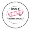 Mobile Notary by Derrick Spruill Logo