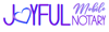 Joyful Mobile Notary Logo
