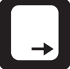 right arrow key Logo