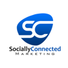 Socially Connected Marketing Logo