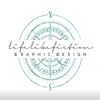 Life Like Fiction Graphic Design Logo