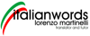 Italianwords - Lorenzo Martinelli Logo