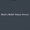 Marie's Mobile Notary Service Logo
