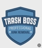 Trash Boss Junk Removal Logo