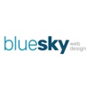 Blue Sky Web Design Logo