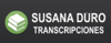 Susana Duro - Transcriptions Logo
