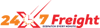 24x7 Freight Logo