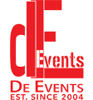 De Events Management Logo