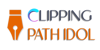 Clipping Path Idol Logo