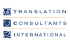 Translation Consultants International Logo