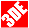 3DE Inc. Logo