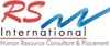 R.S. international Logo
