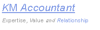 K & M Accounting and Tax Services L.L.C. Logo
