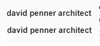 Penner David Architect Logo