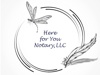 Here For You Notary, LLC Logo