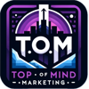 T.O.M Digital Marketing Logo