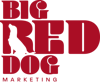 Big Red Dog Marketing Logo