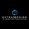 Extra3Design 3D Animation, 3D Visualisierung, 3DProduktdesign Logo