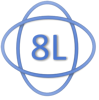 8L Consultoría Logística Logo