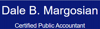 Dale B. Margosian Certified Public Accountant Logo