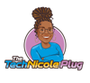 The TechNicole Plug Logo