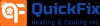 Quick Fix Heating And Cooling Inc Logo