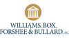 Williams, Box, Forshee & Bullard, P.C. Logo