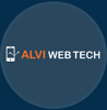ALVI WEB TECH Logo