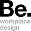 Be. Workplace Design Logo