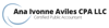 Ana Ivonne Aviles, CPA, LLC Logo