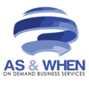 AS & WHEN Logo