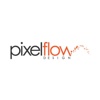 Pixel Flow Design Logo