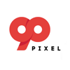 90 Pixel Logo