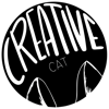 The Creative Cat Design Boutique Logo