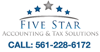 Five Star Accounting & Tax Solutions Logo