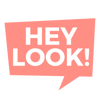 HEY LOOK! Content & Social Logo